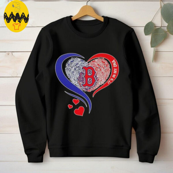 Boston Red Sox It’s In My DNA Heart T Shirt