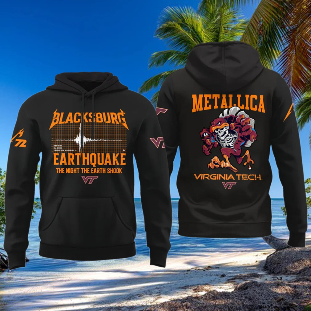 Breaking Virginia Tech Hokies Blacksburg Earthquake Hoodie Presents For Football Fans Breaking Virginia Tech Hokies Blacksburg Earthquake Hoodie Presents For Football Fans