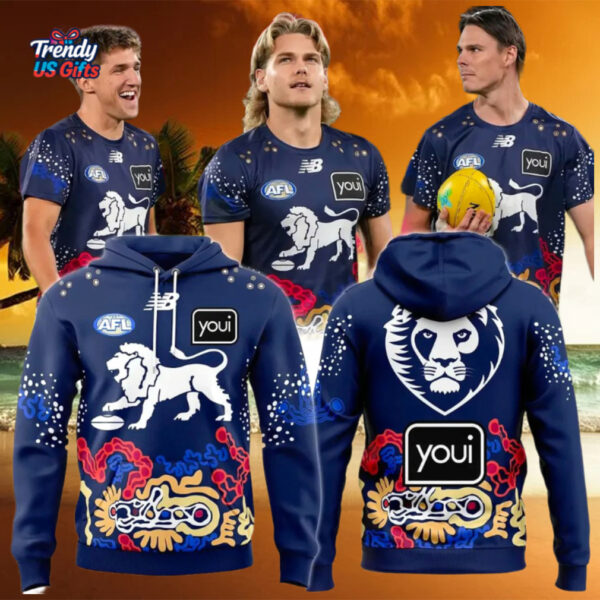 Brisbane Lions 2025 New Hoodie
