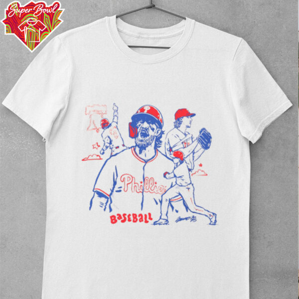 Brustina Phillies Baseball Shop PA T shirt