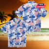Buffalo Bills Hibiscus Blooms Hawaiian Shirt