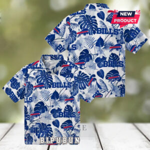 Buffalo Bills Tropical Plants Hawaiian Shirt