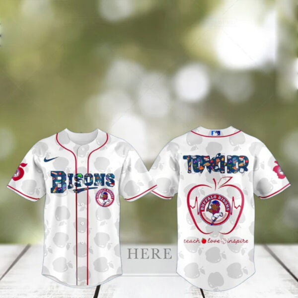 Buffalo Bisons Teacher Appreciation Day 2025 Jersey