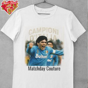Campioni D’Italia Diego Maradona S.S.C. Napoli Matchday Couture shirt