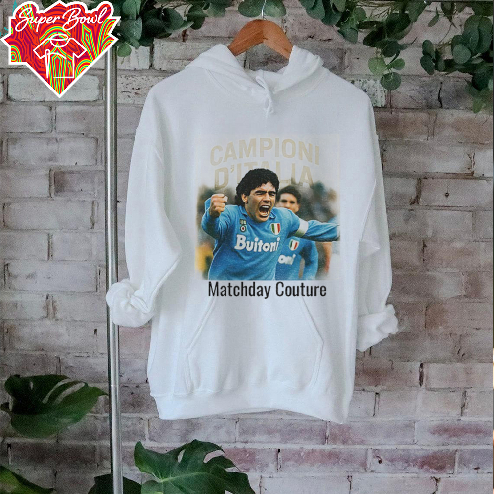 Campioni D’Italia Diego Maradona S.S.C. Napoli Matchday Couture shirt Campioni D’Italia Diego Maradona S.S.C. Napoli Matchday Couture shirt