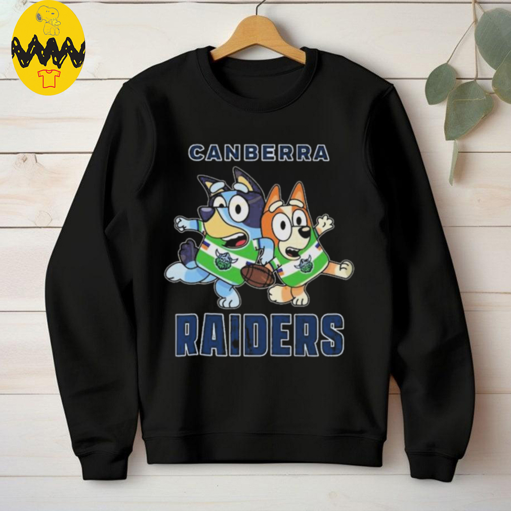 Canberra Raiders Bluey T Shirt Canberra Raiders Bluey T Shirt