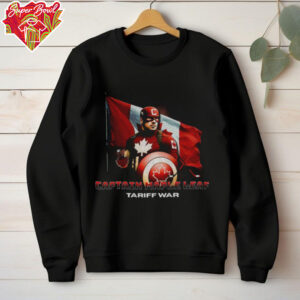 Captain Maple Leaf Tariff War shirt