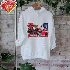 Carolina Hurricanes x Washington Capitals Eastern Conference Semi Finals Mascots 2025 shirt