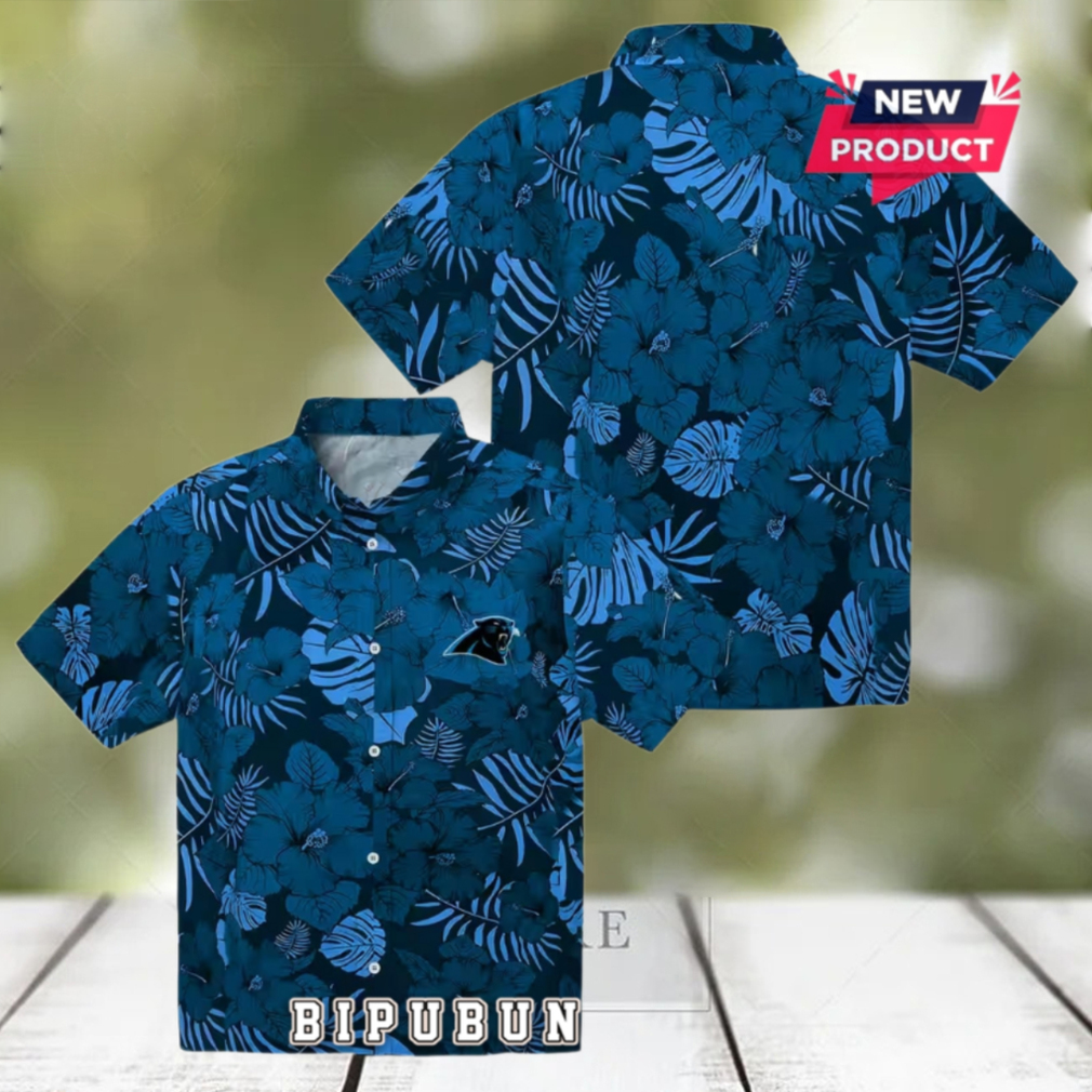 Carolina Panthers Jungle Vibes Hawaiian Shirt Carolina Panthers Jungle Vibes Hawaiian Shirt