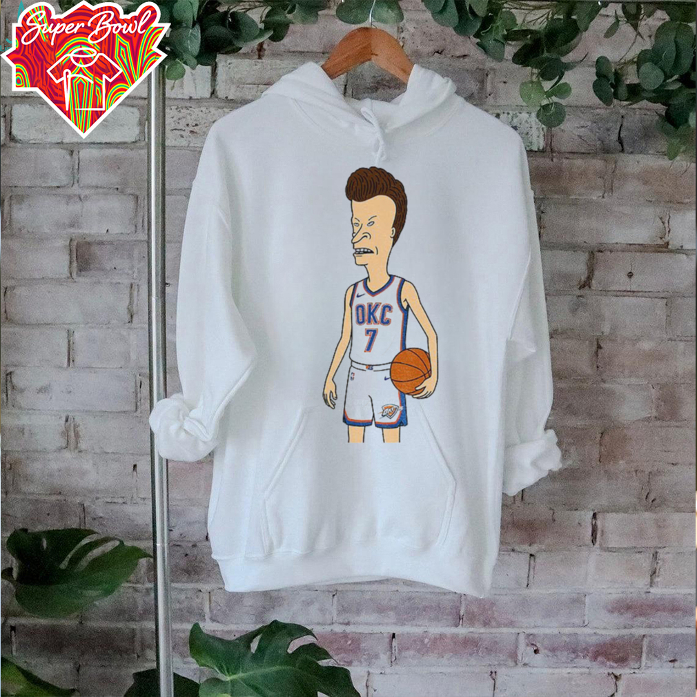Chet Holmgren Beavis #7 OKC Thunder shirt Chet Holmgren Beavis #7 OKC Thunder shirt