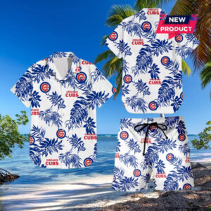 Chicago Cubs Beach Outfit Hawaiian Shirt