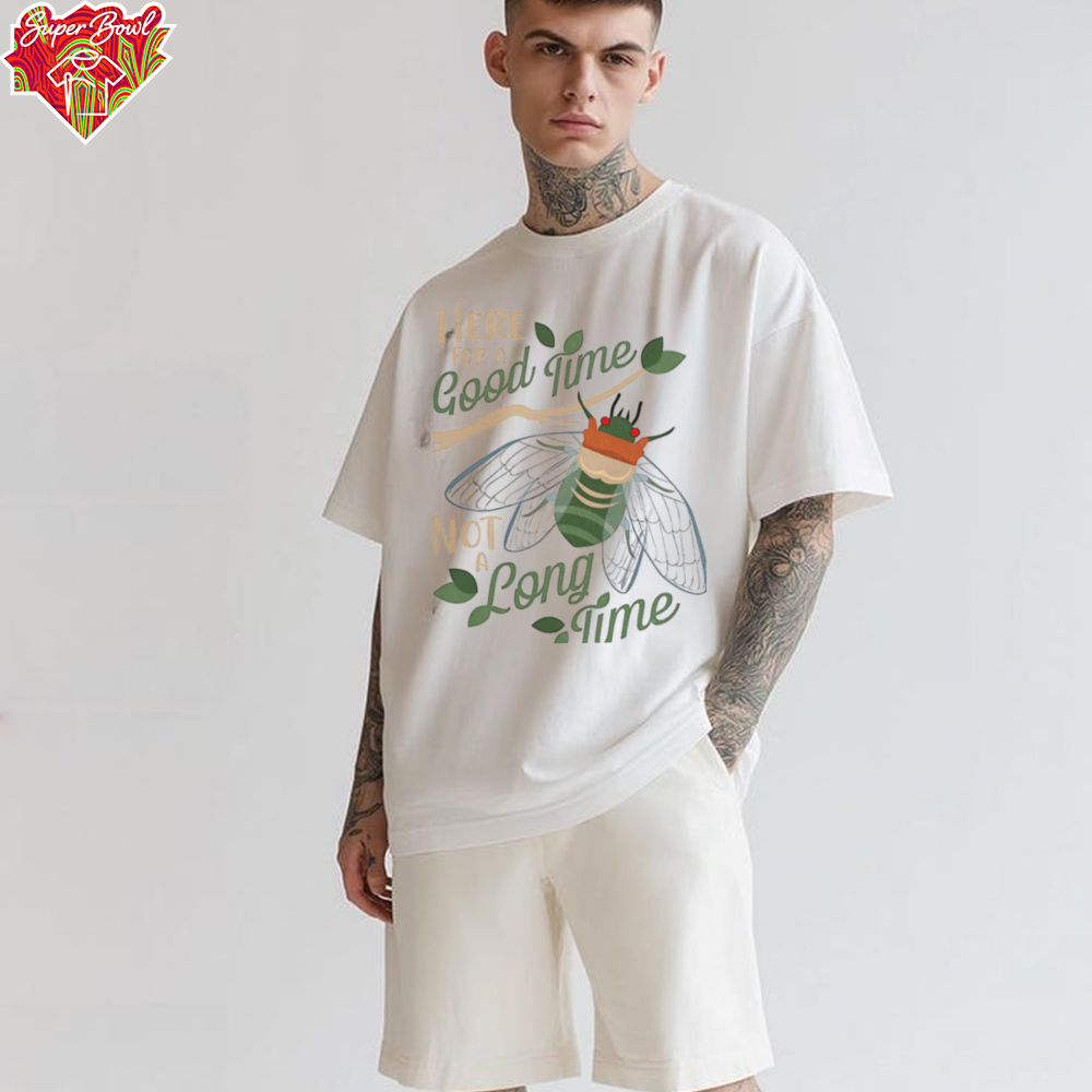 Cicadas here for a good time not a long time shirt Cicadas here for a good time not a long time shirt
