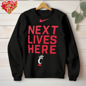 Cincinnati Bearcats 2025 next lives here shirt