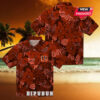 Cincinnati Bengals Palm Motifs Hawaiian Shirt