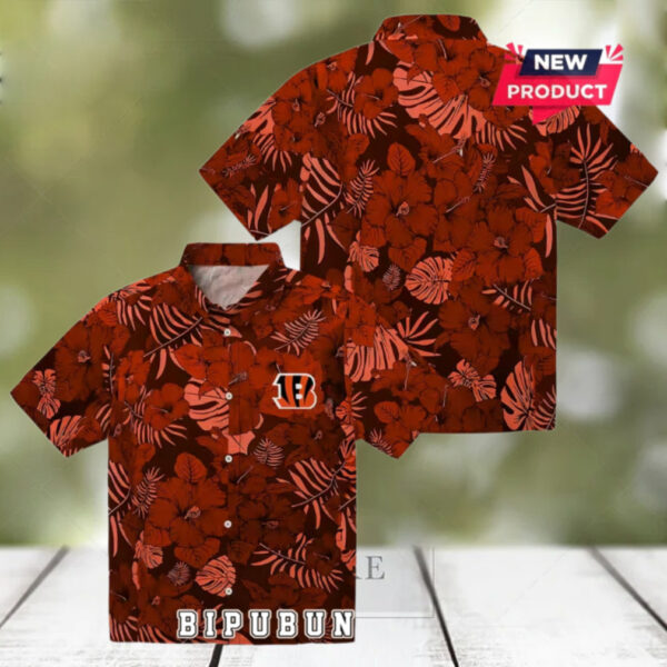 Cincinnati Bengals Jungle Vibes Hawaiian Shirt