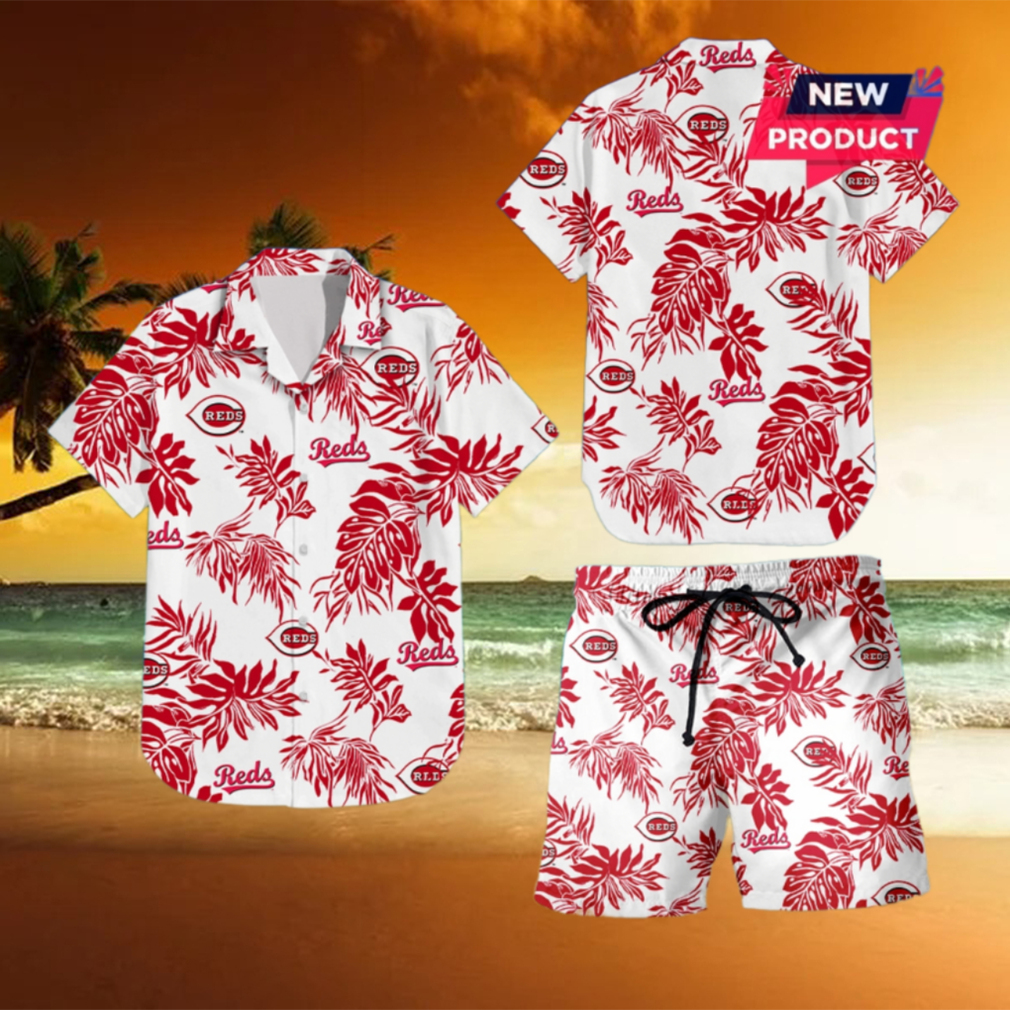 Cincinnati Reds Beach Outfit Hawaiian Shirt Cincinnati Reds Beach Outfit Hawaiian Shirt
