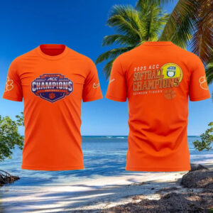 Clemson Softball ACC Champions 2025 T Shirt