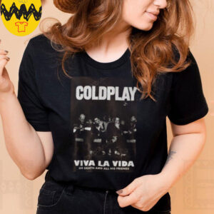 Coldplay Viva La Vida World Tour T Shirt
