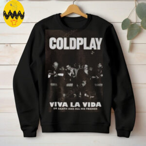 Coldplay Viva La Vida World Tour T Shirt