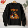 Cole Palmer warm Palmer in fire shirt