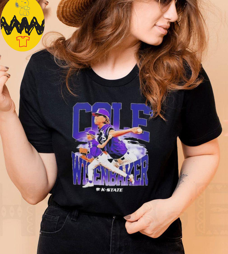 Cole Wisenbaker Kansas State Baseball Player Collage T Shirt Cole Wisenbaker Kansas State Baseball Player Collage T Shirt
