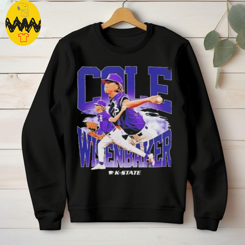 Cole Wisenbaker Kansas State Baseball Player Collage T Shirt Cole Wisenbaker Kansas State Baseball Player Collage T Shirt