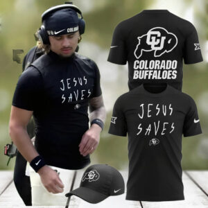 Colorado Buffaloes Jesus Saves Black Nike T Shirt Unique Gifts For Husband
