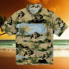 Florida Gators Floral Pineapple Blue Hawaiian Shirt