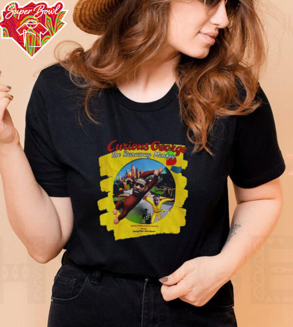 Curious George The Runaway Monkey George Floyd Derek Chauvin shirt