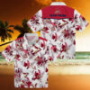 Custom St. Louis Cardinals Red White Hawaiian Shirt   Botanical Tropical Fan Edition