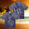 Kansas City Royals Surfing Mickey Hawaiian Shirt   Royal Blue Luau Party Outfit