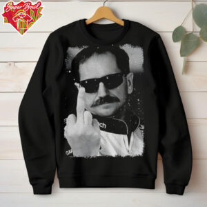 Dale Earnhardt Nascar Winston Cup Series middle finger 90s vintage shirt