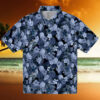 Dallas Cowboys Floral Pineapple Blue Hawaiian Shirt