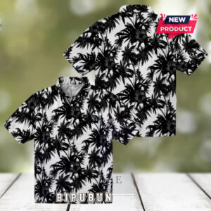 Dallas Cowboys Palm Motifs Hawaiian Shirt