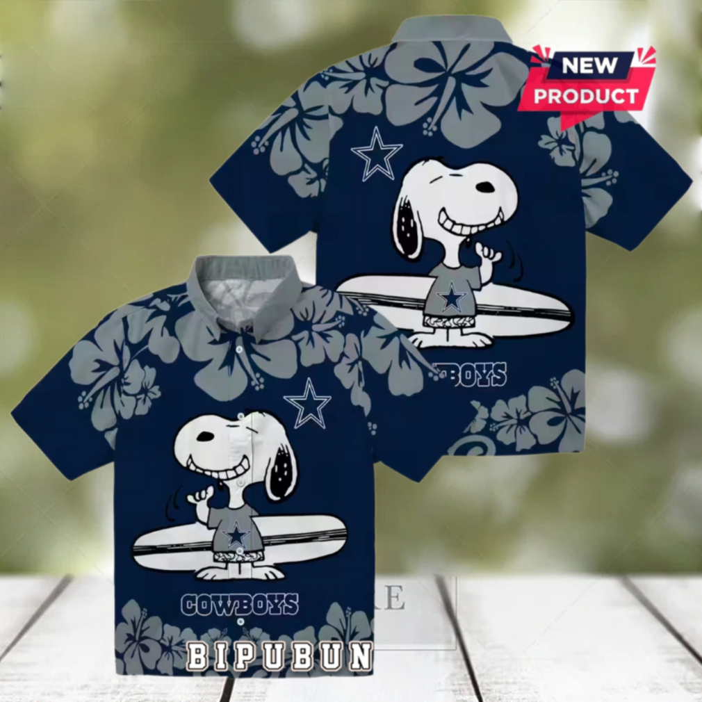 Dallas Cowboys Snoopy Surf Hawaiian Shirt Dallas Cowboys Snoopy Surf Hawaiian Shirt