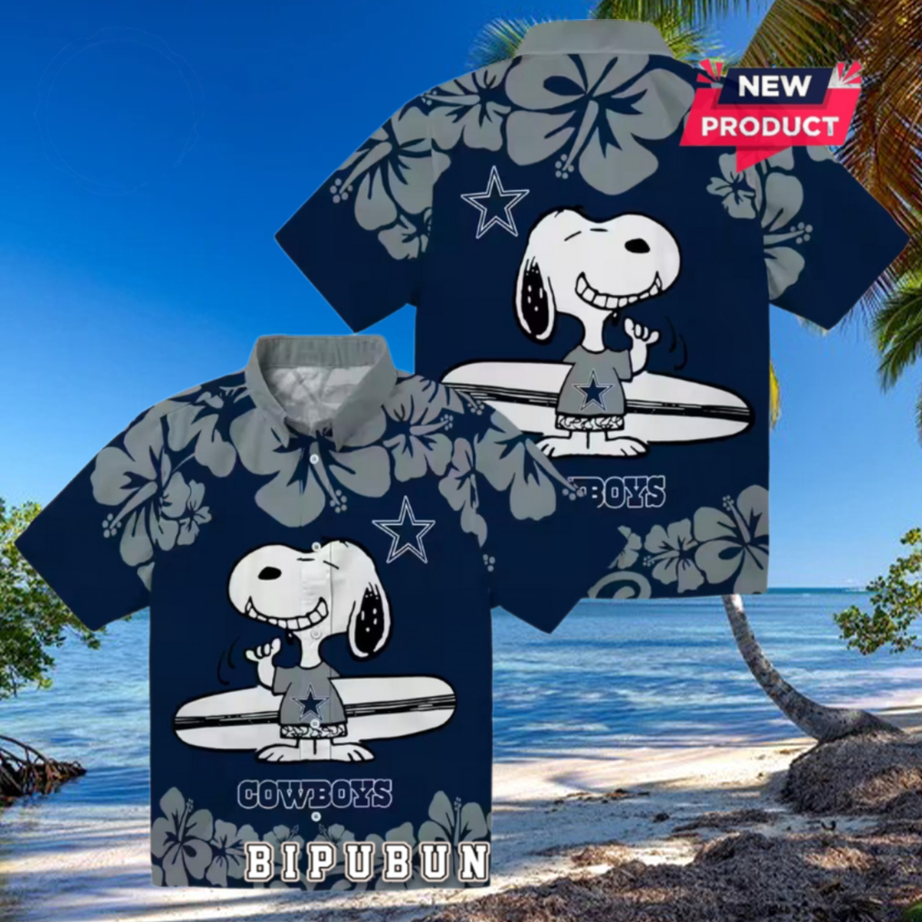 Dallas Cowboys Snoopy Surf Hawaiian Shirt Dallas Cowboys Snoopy Surf Hawaiian Shirt
