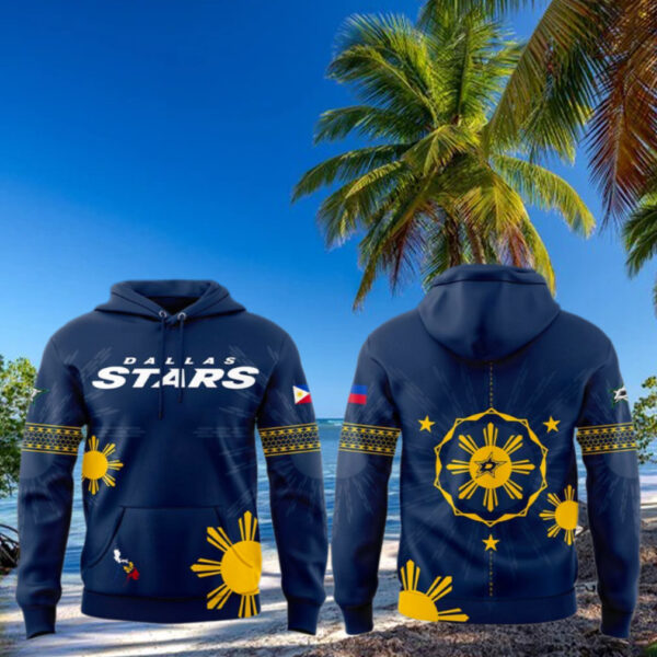Dallas Stars Filipino Heritage Day 2025 Hoodie