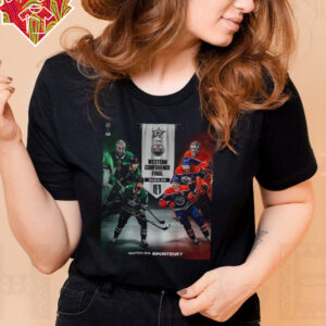 Dallas Stars vs Edmonton Oilers Hockey Western Conference Final 2024 2025 shirt