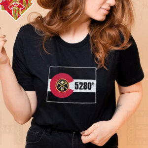 Denver Nuggets 5280′ logo shirt