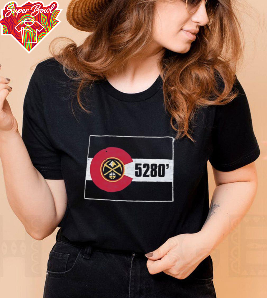 Denver Nuggets 5280′ logo shirt Denver Nuggets 5280′ logo shirt