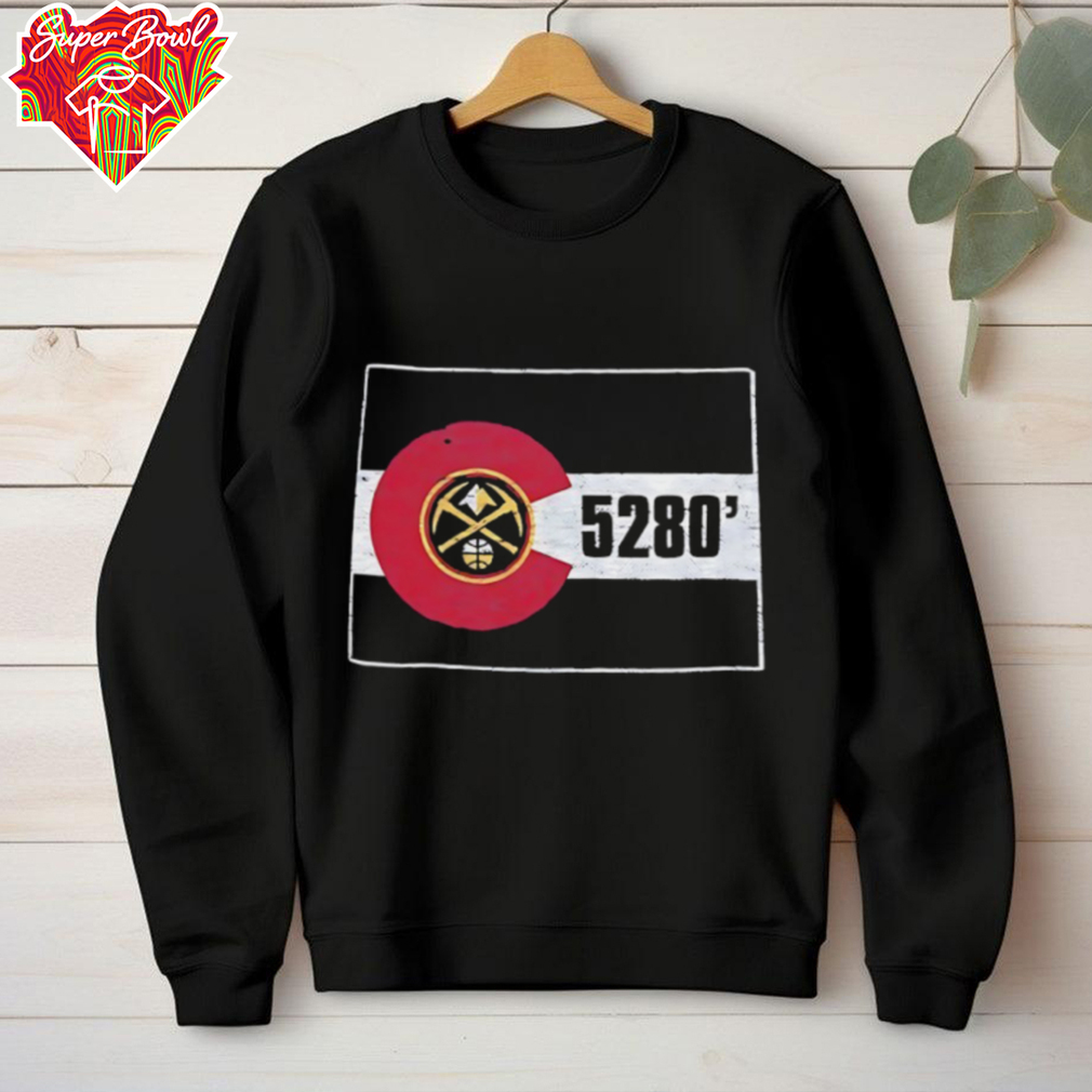 Denver Nuggets 5280′ logo shirt Denver Nuggets 5280′ logo shirt