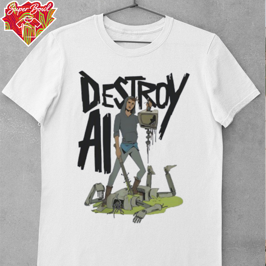 Destroy all humans shirt Destroy all humans shirt