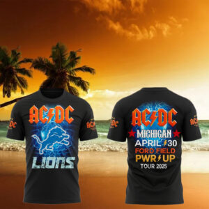 Detroit Power Up Tour 2025 T Shirt