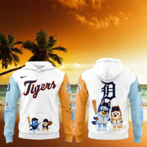 Detroit Tigers Bluey and Bingo For Fans Beautiful Hoodie