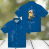 MLB Los Angeles Dodgers Hawaiian Shirt   US Flag Hibiscus Design for Fans