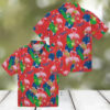san diego padres palm stripes brown black white hawaiian shirt for mlb fans