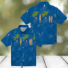 San Diego Padres Aloha Surfing Mickey Shirt   Brown Hawaiian Shirt for Summer Fun