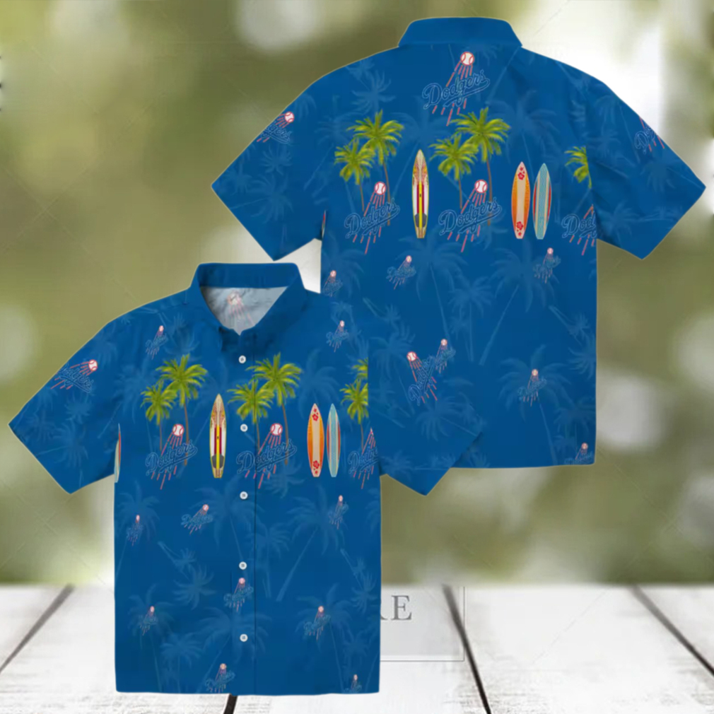 Dodgers Palm Tree Vacation Shirt Official LA Team Hawaiian Summer Shirt Dodgers Palm Tree Vacation Shirt Official LA Team Hawaiian Summer Shirt