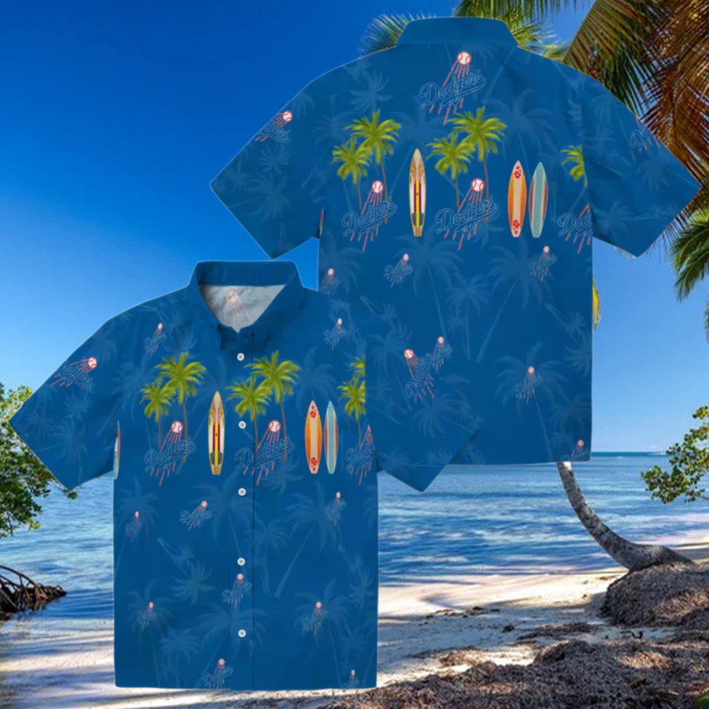 Dodgers Palm Tree Vacation Shirt Official LA Team Hawaiian Summer Shirt Dodgers Palm Tree Vacation Shirt Official LA Team Hawaiian Summer Shirt