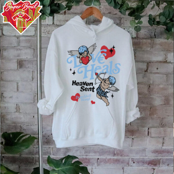 DopeSkill Love Heals Graphic T Shirt